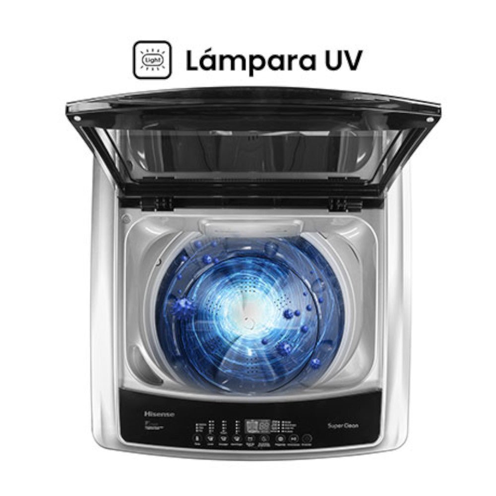 Lavadora Automática Hisense 21Kg / Carga Superior - Gris Oscuro - Hisense - Titan.com.pa - 6901101811868
