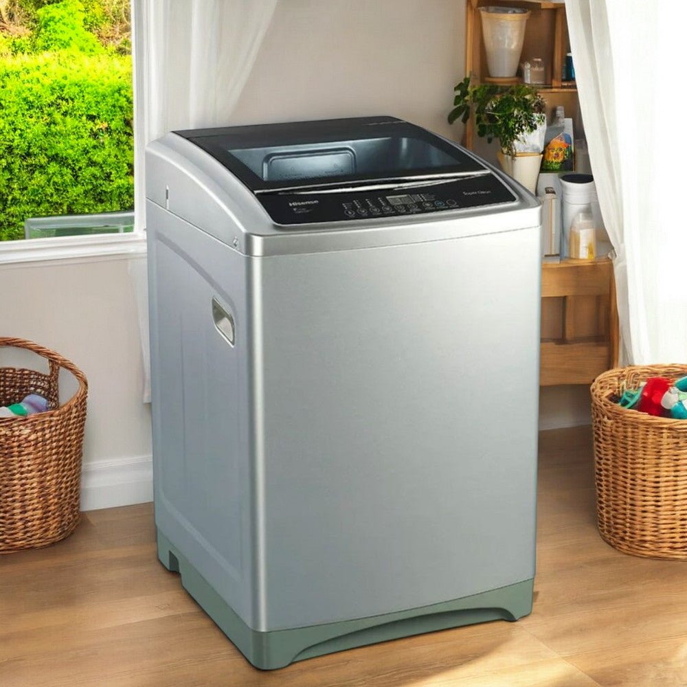 Lavadora Automática Hisense 21Kg / Carga Superior - Gris Oscuro - Hisense - Titan.com.pa - 6901101811868