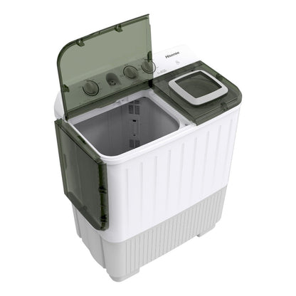 Lavadora Hisense Semi - Automática 11Kg / Doble Tina / Blanco/Gris - Hisense - Titan.com.pa - 6901101829320