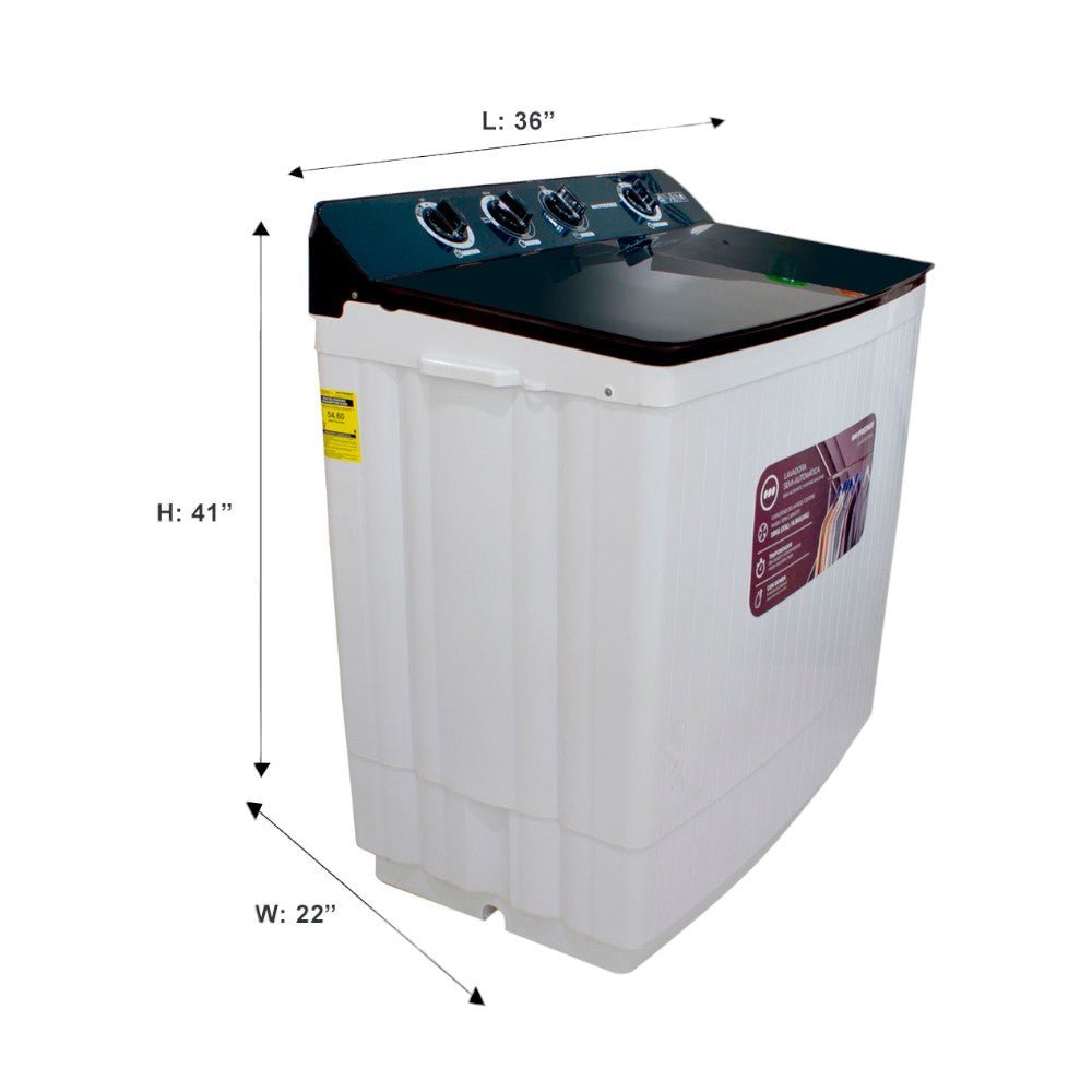 Lavadora Semi - Automatica Premier de 15Kg / Con Bomba de Agua - Premier - Titan.com.pa - 7453064738212