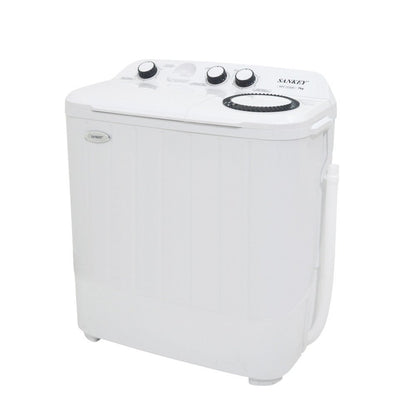 Lavadora Semi - Automatica Sankey 7Kg / Doble Tina / Blanca - Sankey - Titan.com.pa - 7453118901234