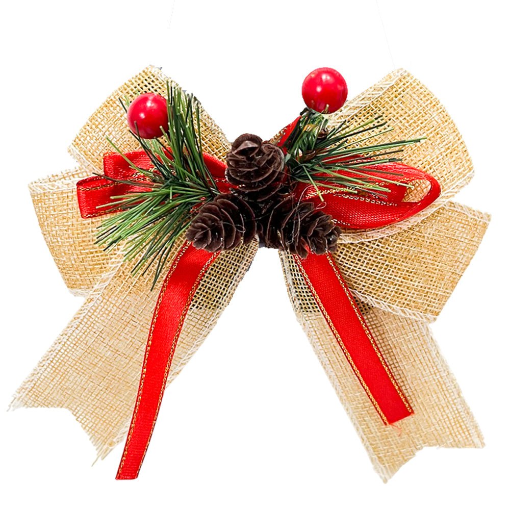 Lazo Navidad 13 cm con Piña / Christmas Elegance - Christmas Elegance - Titan.com.pa - 2100000553525