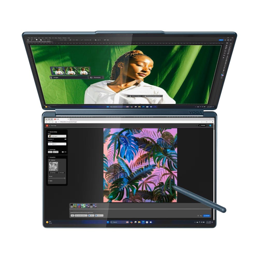 Lenovo Yoga Book 14", Intel Core Ultra 7 255H, 16G RAM, 1TB SSD, Windows 11 Home - Lenovo - Titan.com.pa - 198156968944