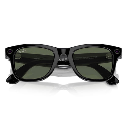 Lentes Inteligentes Ray - Ban | Meta Wayfarer | Negro – Verde - Ray Ban - Titan.com.pa - 8056597988377