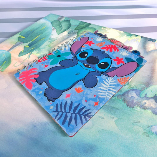 Libreta de Espiral Stitch de 96 Páginas / Racha Ancha - Stitch - Titan.com.pa - 191537172251