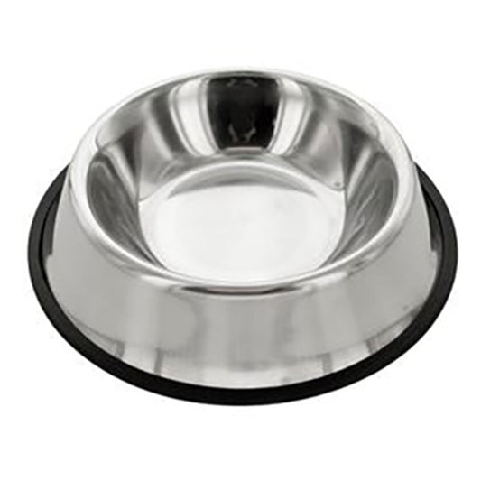 Tazón para Mascotas Antideslizante de Acero Inoxidable