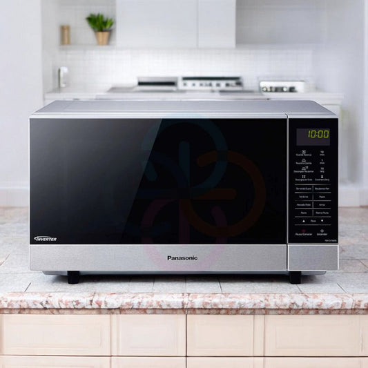 Microonda Inverter Panasonic / 27 Litros / Flat & Wide / Plateado - Panasonic - Titan.com.pa - 885170188945