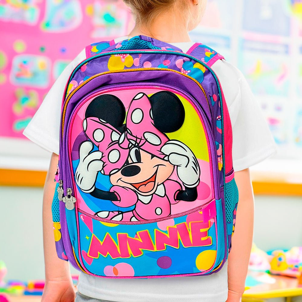 Mochila 16” Minnie 3D - Minnie Mouse - Titan.com.pa - 8338023033173