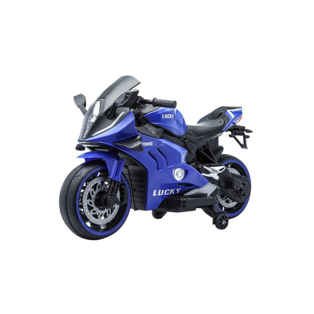 Motocicleta Recargable Lucky Azul Overseas - Overseas - Titan.com.pa - 2100000992096