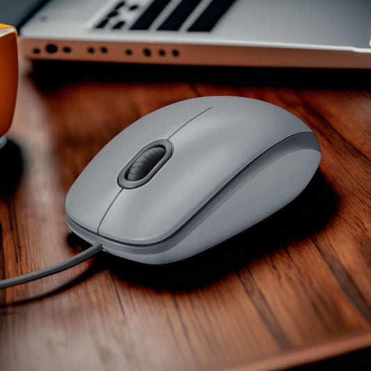 Mouse Logitech M110 Silent / Con Cable / Gris - Logitech - Titan.com.pa - 097855181145