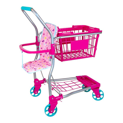 Muñeca Bebé 36 cm con Carro de Compras / Lissi - Lissi - Titan.com.pa - 4006943668129