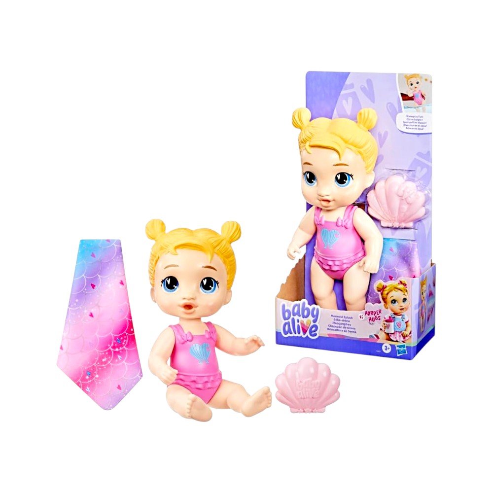 Muñeca Bebé Mermaid Splash BLDH Harper / Baby Alive - Baby Alive - Titan.com.pa - 5010996328489