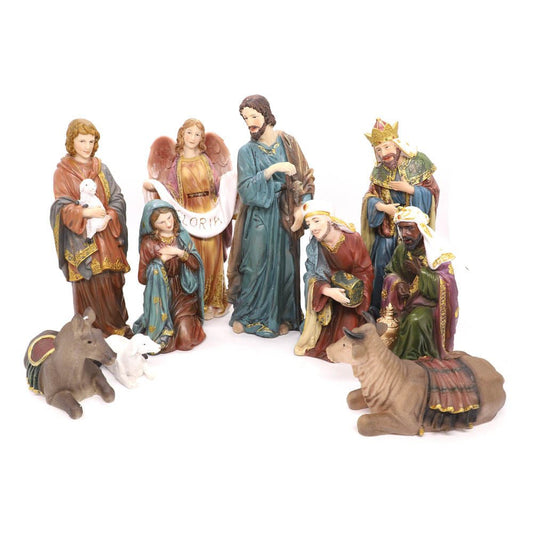 Nacimiento de Navidad Miró Christmas 12" 11 Piezas