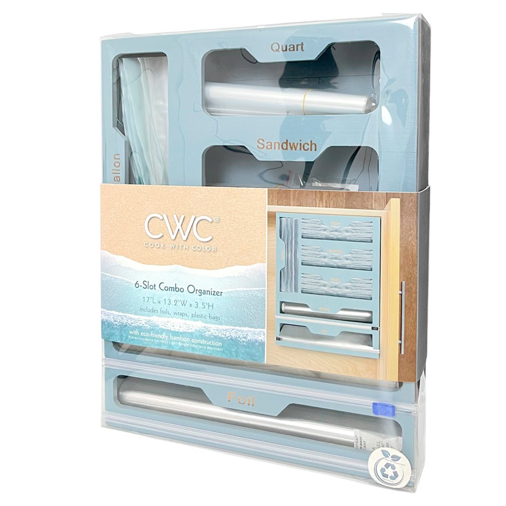 Organizador de Cocina Dc Wholesales 6 Ranuras / Azul - Dc Wholesales - Titan.com.pa - 729016635326