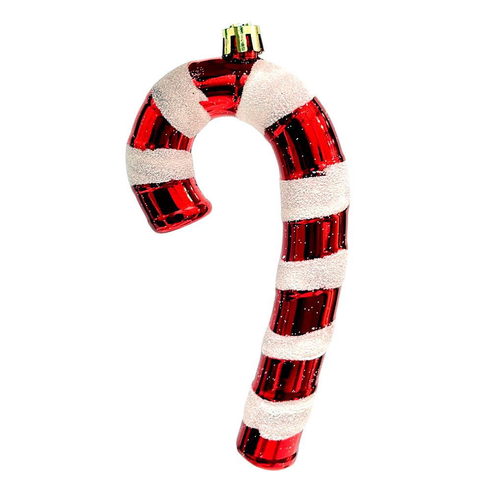 Ornamento Navideño Bastón 15 cm / Miro Christmas / Set 2 Piezas Rojo y Blanco - Miro Christmas - Titan.com.pa - 7450120084900