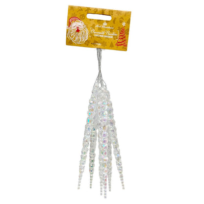 Ornamento Navideño Lágrimas / 14 cm / Transparente / Miró Christmas - Miro Christmas - Titan.com.pa - 7450206314273