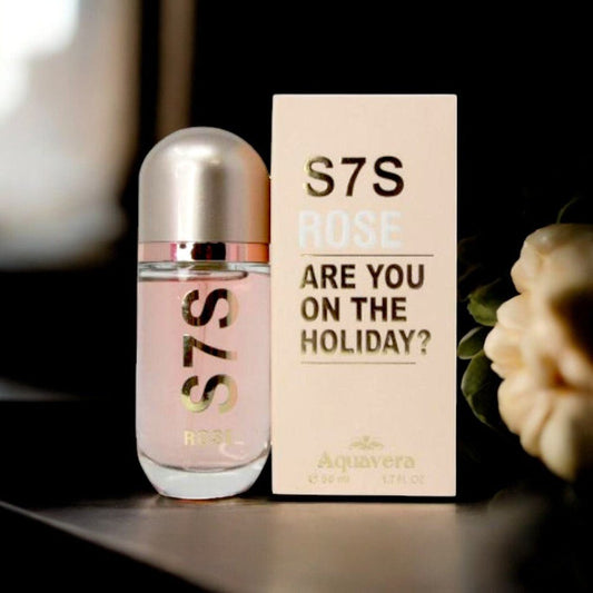 Perfume S7S Rose Aquavera Para Dama / 50 ml - Aquavera - Titan.com.pa - 7453100301080
