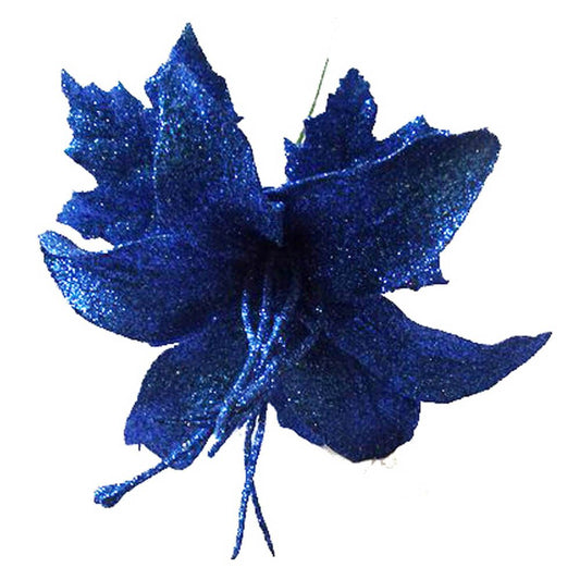 Pick Navideño Montefiori Christmas Flor 17 cm