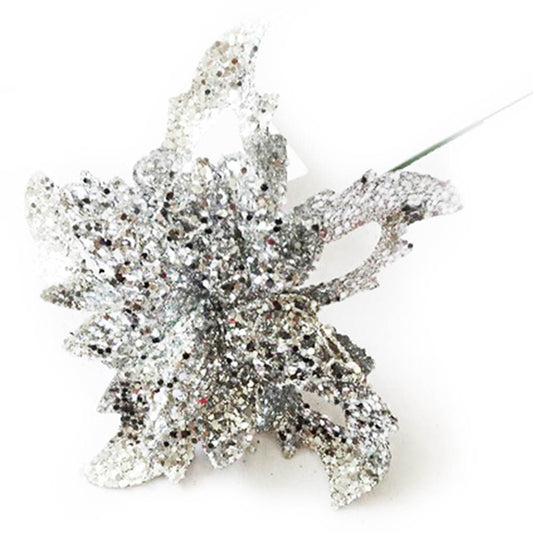 Pick Navideño Montefiori Christmas Flor 17 cm