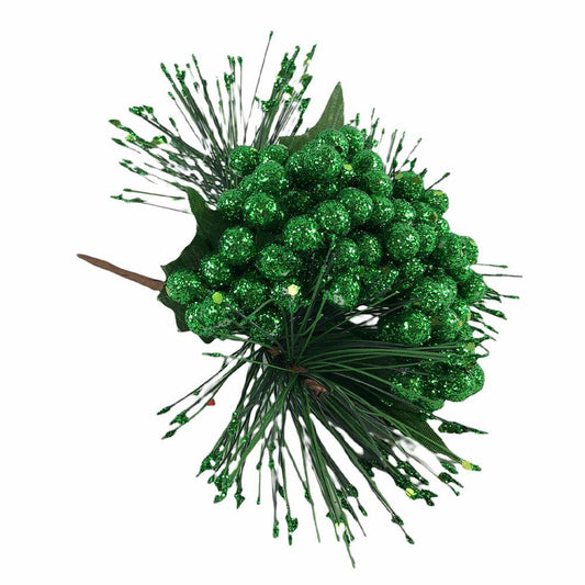 Pick Navideño Montefiori Christmas Uvas 13 cm