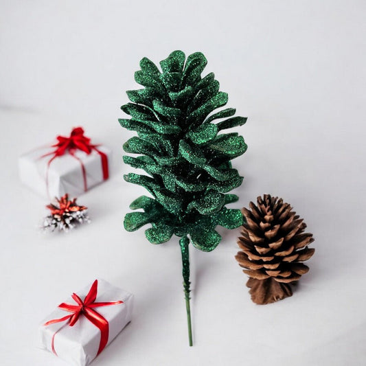 Pick Navideño Piña 22 Cm Green - Montefiori Christmas - Titan.com.pa - 7453121087871