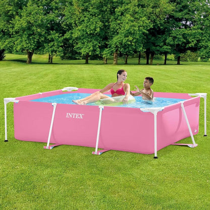 Piscina Rectangular Rosa / 2.2M x 1.5M x 60 CM / Intex - Intex - Titan.com.pa - 6941057423333