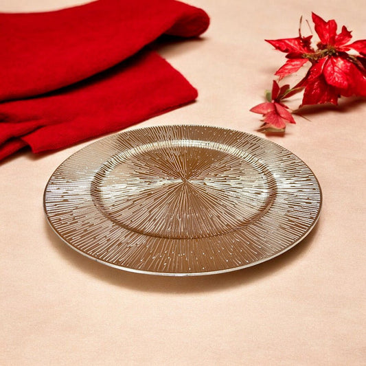 Plato Decorativo 30 Cm Rose Gold - MONTEFIORI CHRISTMAS - Titan.com.pa - 7453121087154