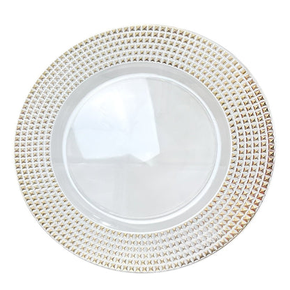 Plato Llano Plástico Koopman / 33 cm / Transparente / Surtido - Koopman - Titan.com.pa - 8721037088909