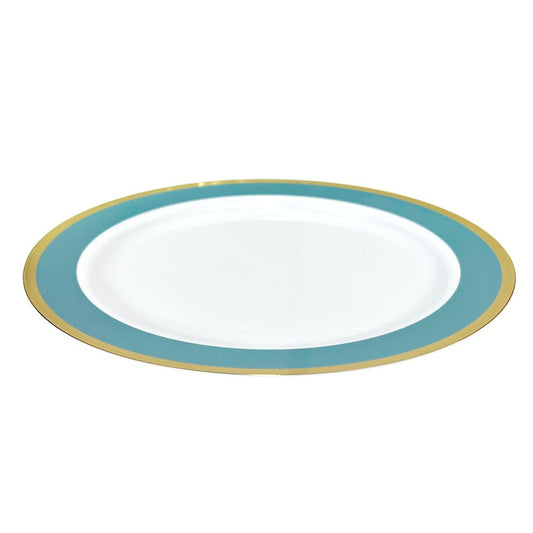 Platos Plástico de 7" Home Elegance / 10 Piezas / Celeste - Home Elegance - Titan.com.pa - 2100000356591