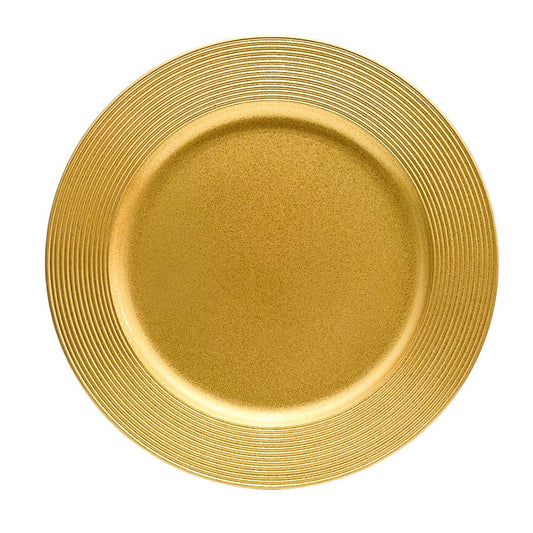 Porta Plato Navideño Decorativo / Gold 33 cm / Miro Christmas - Miro Christmas - Titan.com.pa - 7450206312811