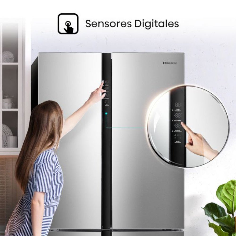 Refrigerador Hisense 16 Pies Cúbicos / Inverter / Ice Maker - Hisense - Titan.com.pa - 6921727066619