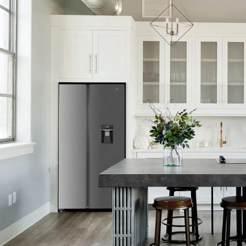 Refrigerador Whirlpool 18 Pies Cúbicos / Side By Side / Inverter / Con Dispensador de Agua - Whirlpool - Titan.com.pa - 7501545587139