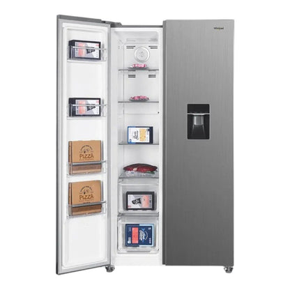 Refrigerador Whirlpool 18 Pies Cúbicos / Side By Side / Inverter / Con Dispensador de Agua - Whirlpool - Titan.com.pa - 7501545587139