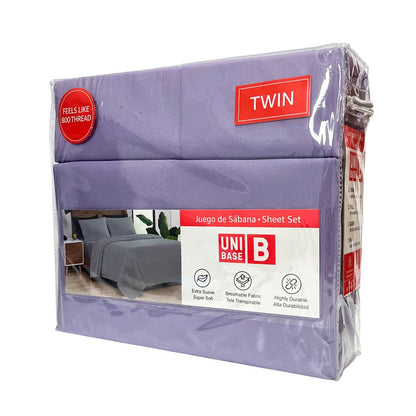 Sábana Twin Set 4 Piezas Lisa Unibase / Surtida - Unibase - Titan.com.pa - 2100001097660