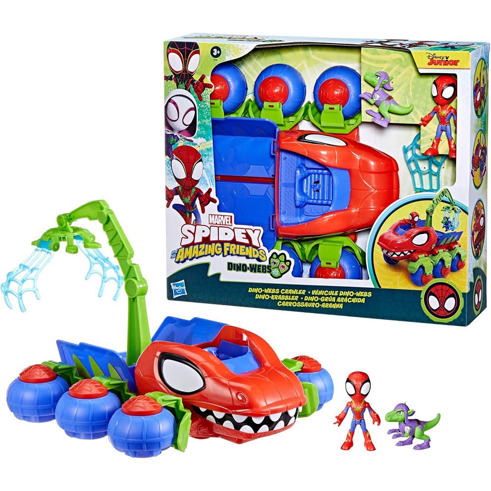 SAF Dinowebs Crawler / Spidey and His Amazing Friends - Spidey An Amazing Friend - Titan.com.pa - 5010996234810