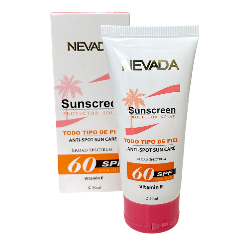 Protector Solar Nevada Todo Tipo De Piel SPF-60 50 ML