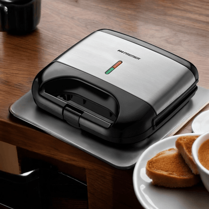 Sandwichera Premier 2 Porciones / Antiadherente / 700 - 800W – Negra - Premier - Titan.com.pa - 7453064741090