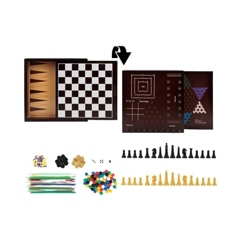 Set Cardinal 10 Juegos De Mesa - Cardinal - Titan.com.pa - 778988437230