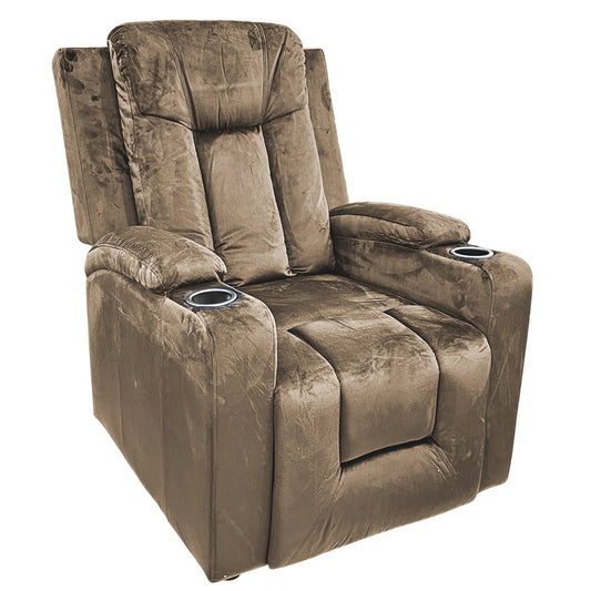 Sillón Reclinable Beneli Home 77.5 X 77 X 95 CM Chocolate - Beneli Home - Titan.com.pa - 7453129410381