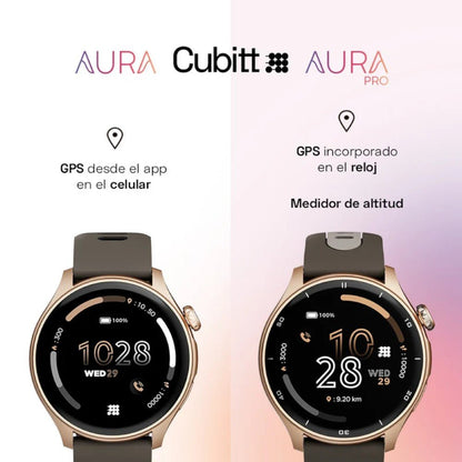 Smartwatch Aura Pro Cubitt Mocha Brown - Cubitt - Titan.com.pa - 850044396849