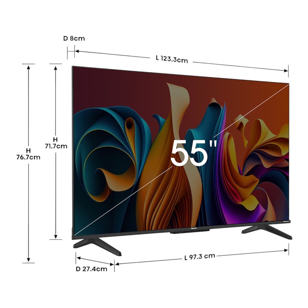 Televisor Hisense 55" | Smart TV | QLED | 55Q6N - Hisense - Titan.com.pa - 6942351408996
