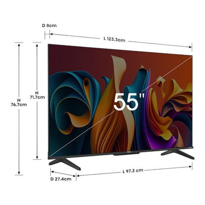 Televisor Hisense 55" | Smart TV | QLED | 55Q6N - Hisense - Titan.com.pa - 6942351408996