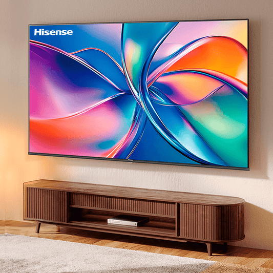 Hisense 65 pulg QLED 4K que transforma tu sala en un centro multimedia impresionante. Titán Panamá.