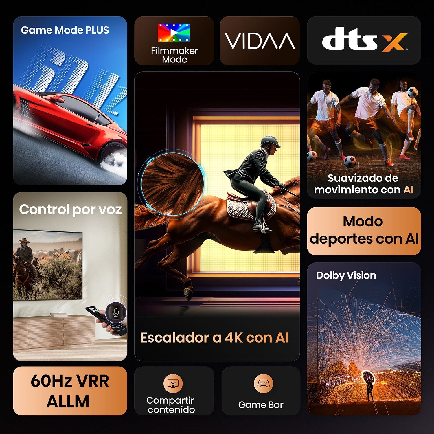 Televisor Hisense de 55" | Smart TV | UHD 4K | 55A6NV - Hisense - Titan.com.pa - 6942351409603