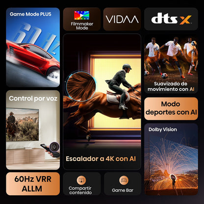 Televisor Hisense de 55" | Smart TV | UHD 4K | 55A6NV - Hisense - Titan.com.pa - 6942351409603