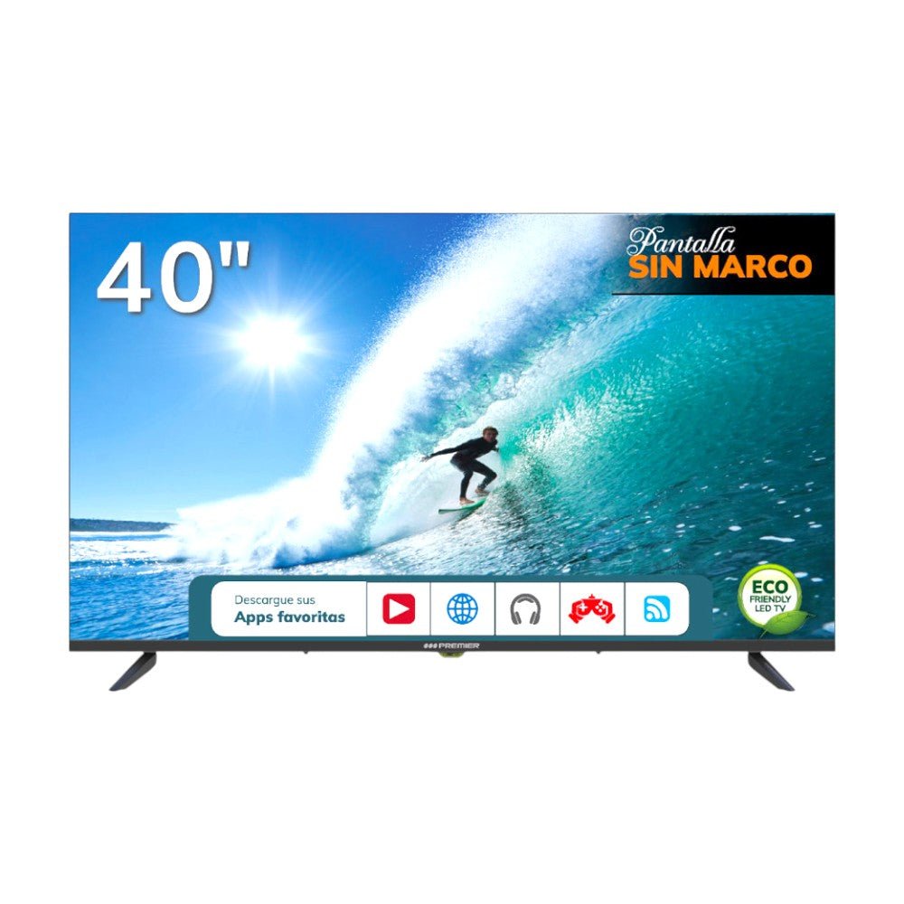 Televisor Premier 40" / HD / Smart / Dvb - T2 / Sin Marco - Premier - Titan.com.pa - 7453064746354