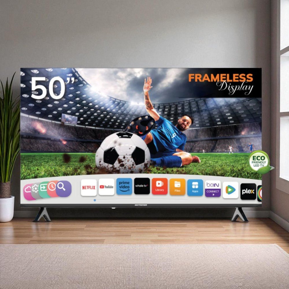 Televisor Premier 50" / Smart TV / UHD 4K / Sin Marco - Premier - Titan.com.pa - 7453064748709