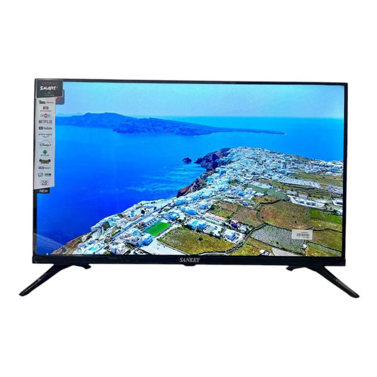 Televisor SANKEY de 32 pulg, HD con Android 14. Compatible con energía solar, Bluetooth, streaming y más. ¡Cómpralo hoy en Titan Panamá!