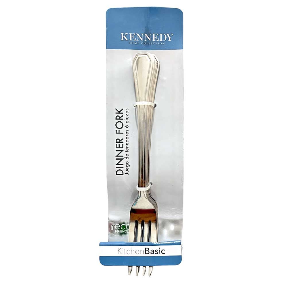 Tenedores 6 Piezas Kennedy Home Dinner Fork - Kennedy Home - Titan.com.pa - 7450123079552