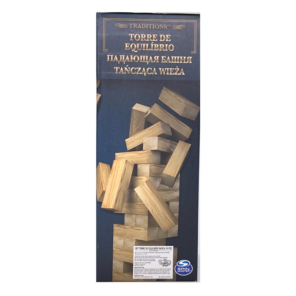 Torre de Equilibrio Cardinal 39 Piezas